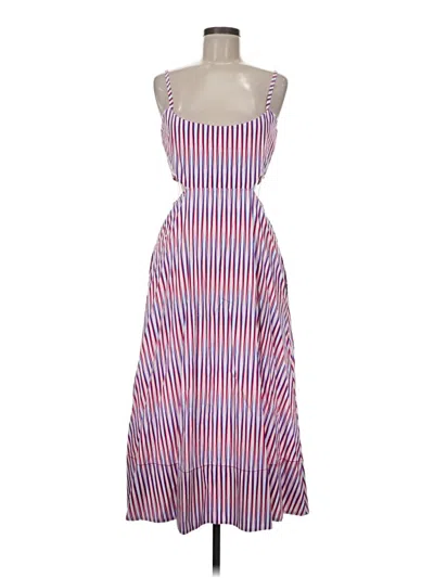 Pre-owned Saloni Casual Dress In Red