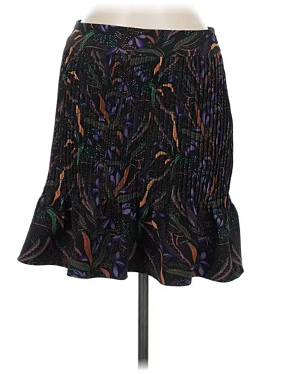 Pre-owned Saloni Casual Skirt In Black