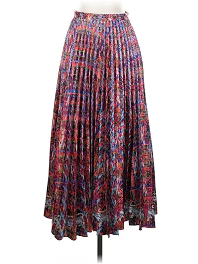 Pre-owned Saloni Casual Skirt In Blue