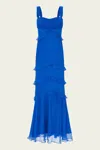 SALONI CHANDRA DRESS IN LAPIS BLUE