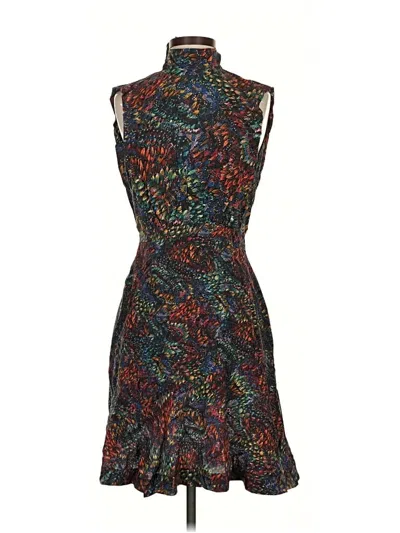 Pre-owned Saloni Cocktail Dress In Black