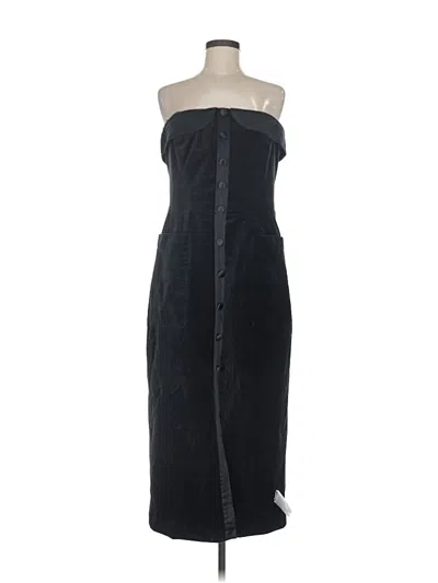 Pre-owned Saloni Cocktail Dress In Black