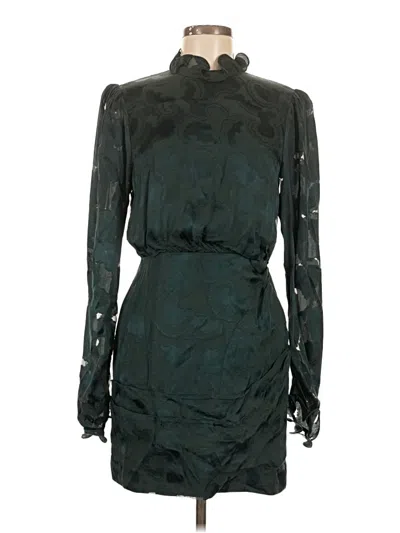 Pre-owned Saloni Cocktail Dress In Green