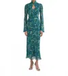 Saloni Domino-b Dress In Python Flower