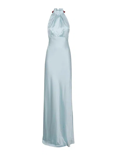 Saloni Dress In Blue