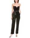 Saloni Jumpsuit In Black