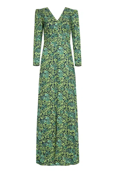 Saloni Margot B Printed Dress