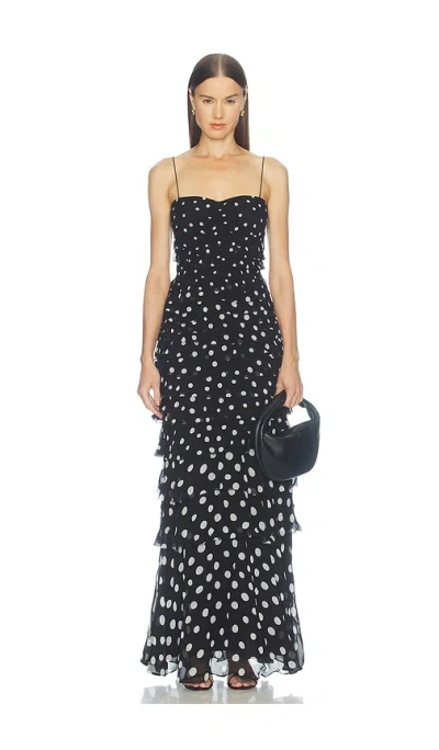 Saloni Kleid Niki In Black