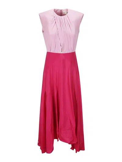 Saloni Pink Dress