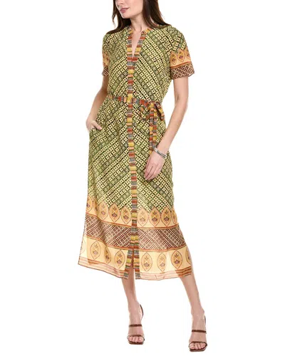 Saloni Silk Maxi Dress