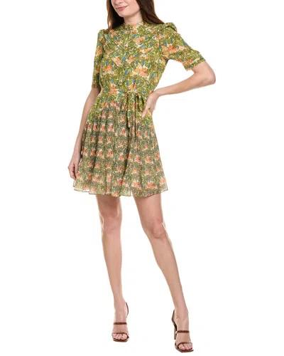 Saloni Silk Mini Dress