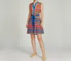 Saloni Tilly Dress In Rainbow Spectrum In Multi
