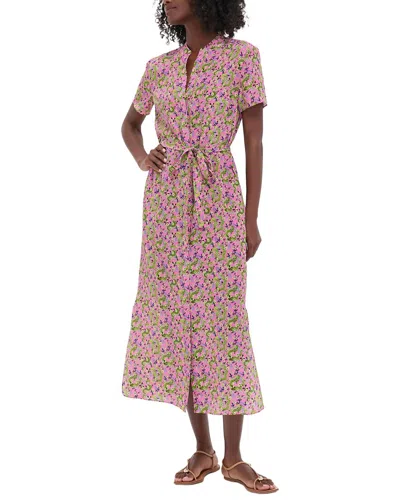 Saloni Vicki Midi Dress In Multi