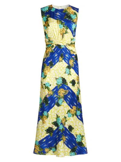 Saloni Gwen Dress In Multi