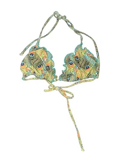 Pre-owned Salsa Jeans Swimsuit Top In Teal
