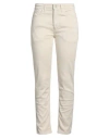 Salsa Jeans Woman Pants Beige Size 29w-30l Cotton, Polyester, Elastane In Neutral