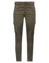 Salsa Jeans Woman Pants Military Green Size 27w-28l Cotton, Elastane In Green