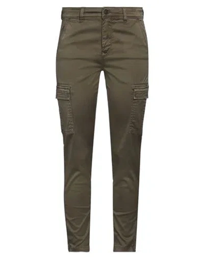 Salsa Jeans Woman Pants Military Green Size 27w-28l Cotton, Elastane