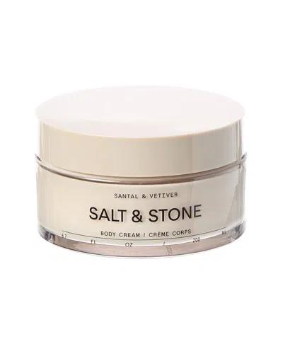 Salt & Stone 6.7oz Santal & Vetiver Body Cream In Neutral