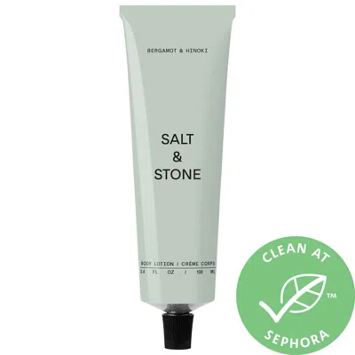 SALT & STONE BERGAMOT & HINOKI HYDRATING BODY LOTION WITH NIACINAMIDE 3.4 OZ