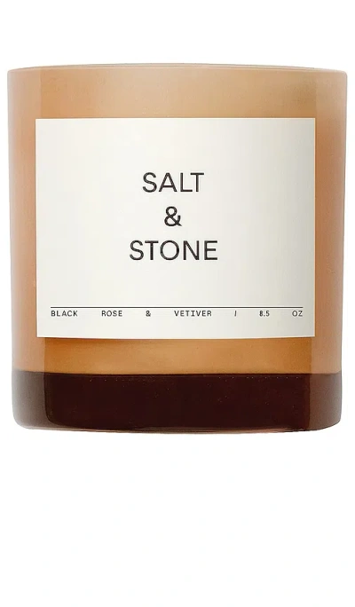 Salt & Stone Black Rose & Oud Candle
