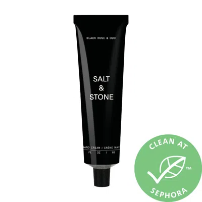 SALT & STONE BLACK ROSE & OUD NOURISHING HAND CREAM WITH NIACINAMIDE + SEAWEED EXTRACT 2 OZ / FILLSIZESEQUENCE:1