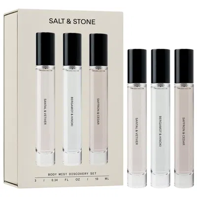 Salt & Stone Body Mist Discovery Set