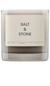 Salt & Stone Fig & Violet Candle In N,a