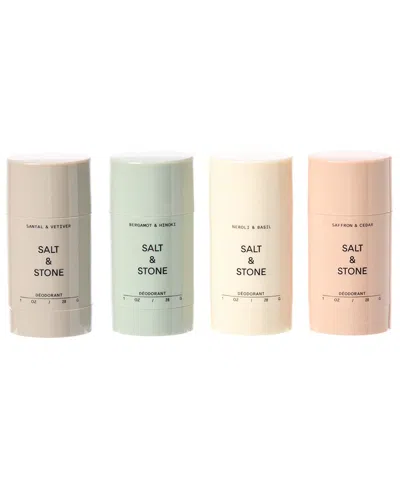 Salt & Stone Mini Deodorant Discovery Set In Multi