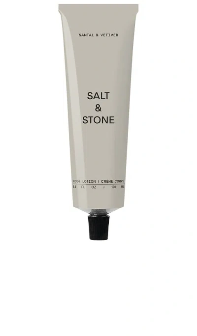 Salt & Stone Santal & Vetiver Body Lotion 100ml In N,a