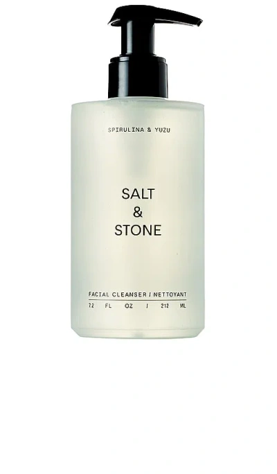 Salt & Stone Spirulina & Yuzu Facial Cleanser In N,a