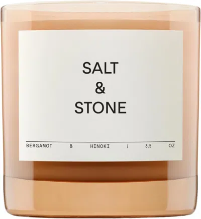 Salt & Stone Unisex Bergamot & Hinoki 8.5 oz Scented Candle 711221984108