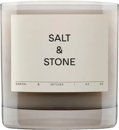 Salt & Stone Unisex Santal & Vetiver 8.5 oz Scented Candle 711221983798