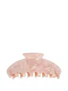 Salt & Wave Marble Moon Hair Clip In Rosa