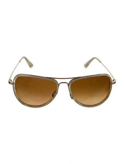 Pre-owned Salt Aviator Tinted Sunglasses