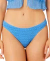 Salt + Cove Salt Cove Juniors Crochet Ruffle Trim Midkini Hipster Bikini Bottoms Exclusively At Macys In Capri