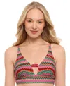 Salt + Cove Juniors' Front-tab Midkini Top, Exclusively At Macy's