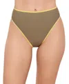 Salt + Cove Juniors' High-waist Bikini Bottoms, Exclusively At Macy's In Sage Green