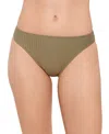 Salt + Cove Juniors' Hipster Bikini Bottoms, Exclusively At Macy's In Sage Green