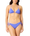Salt + Cove Salt Cove Juniors Jacaranda Shine Triangle Bikini Top Bottoms Exclusively At Macys In Jacaranda
