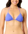 Salt + Cove Salt Cove Juniors Jacaranda Shine Triangle Bikini Top Bottoms Exclusively At Macys In Jacaranda