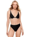 Salt + Cove Salt Cove Juniors Plunge Underwire Bikini Top High Waist Bikini Bottoms Exclusively At Macys In Sage Green
