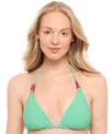 Salt + Cove Juniors' String Triangle Bikini Top, Exclusively At Macy's