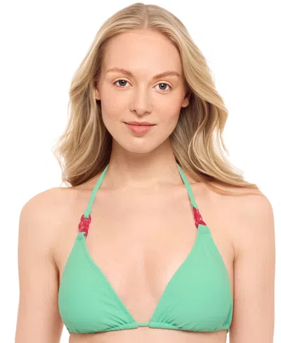 Salt + Cove Juniors' String Triangle Bikini Top, Exclusively At Macy's