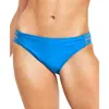 Salt + Cove Juniors Womens Beachwear Strappy Swim Bottom Separates In Blue