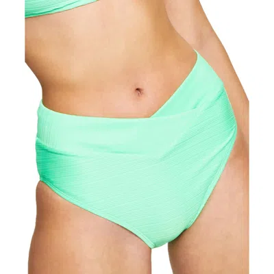 Salt + Cove Juniors Womens Beachwear Summer Swim Bottom Separates In Green