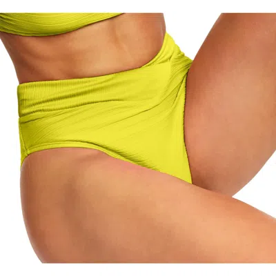 Salt + Cove Juniors Womens Beachwear Summer Swim Bottom Separates In Yellow