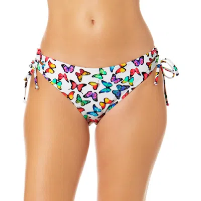 Salt + Cove Juniors Womens Butterfly Side Tie Swim Bottom Separates In Multi