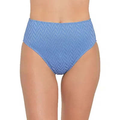 Salt + Cove Juniors Womens Chevron High Waist Swim Bottom Separates In Multi