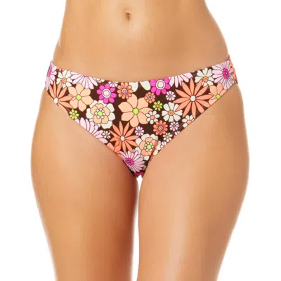 Salt + Cove Juniors Womens Floral Print Hipster Swim Bottom Separates In Multi